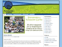 Tablet Screenshot of fundacioncarino.org